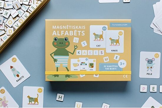 magnētiskais ALFABĒTS